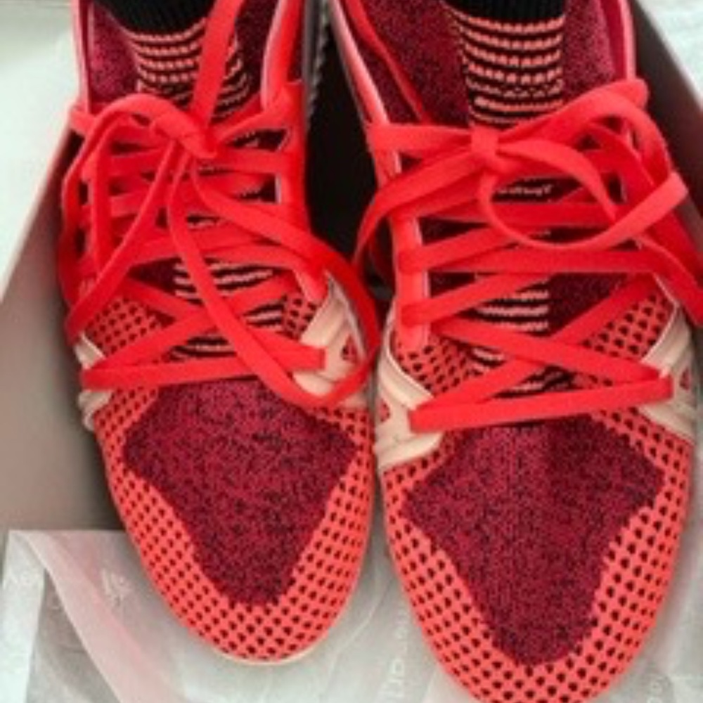 Women's Stella McCartney red sneakers